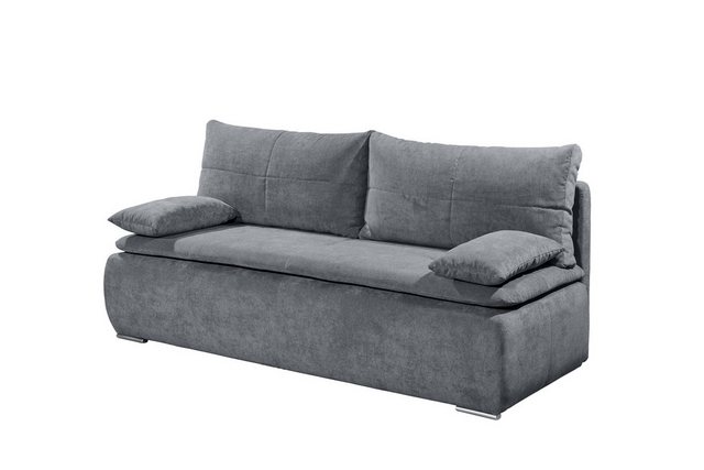 freiraum Schlafsofa JANA 3DL, Liegefläche 208x160cm, anthrazit - 208x102x95 günstig online kaufen