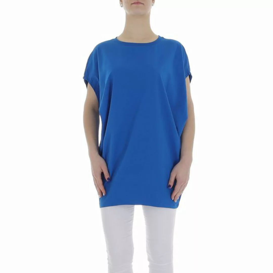 Ital-Design Tunikashirt Damen Freizeit (85987279) Stretch Top & Shirt in Bl günstig online kaufen
