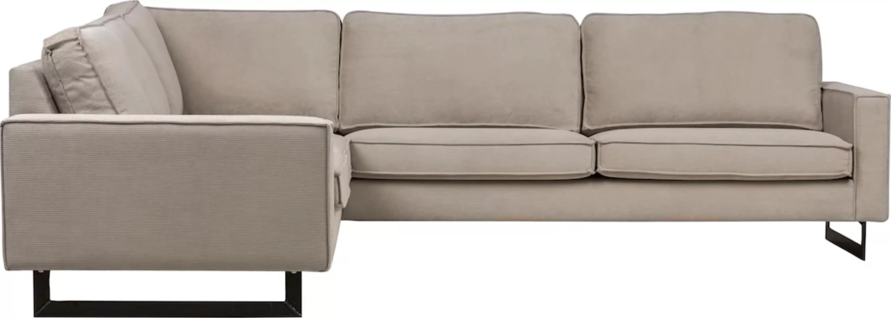 Places of Style Ecksofa Pinto, 250/290 cm, langer Schenkel, XXL, Ottomane, günstig online kaufen