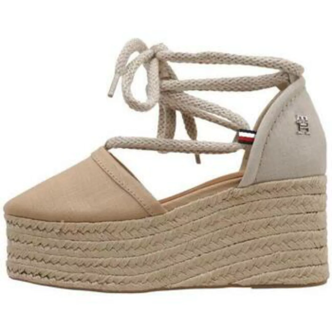 Tommy Hilfiger  Espadrilles CLOSED TOE LINEN FLATFORM günstig online kaufen