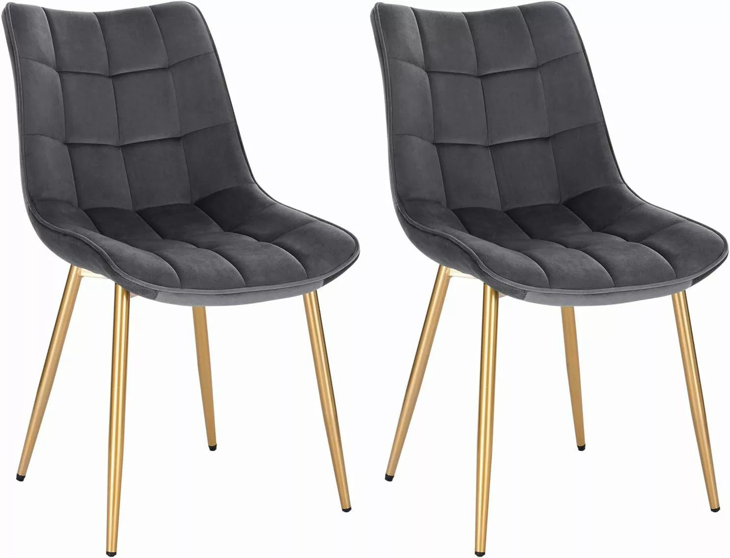 Woltu 4-Fußstuhl (2er-Set), Esszimmerstuhl Sessel, Metall günstig online kaufen