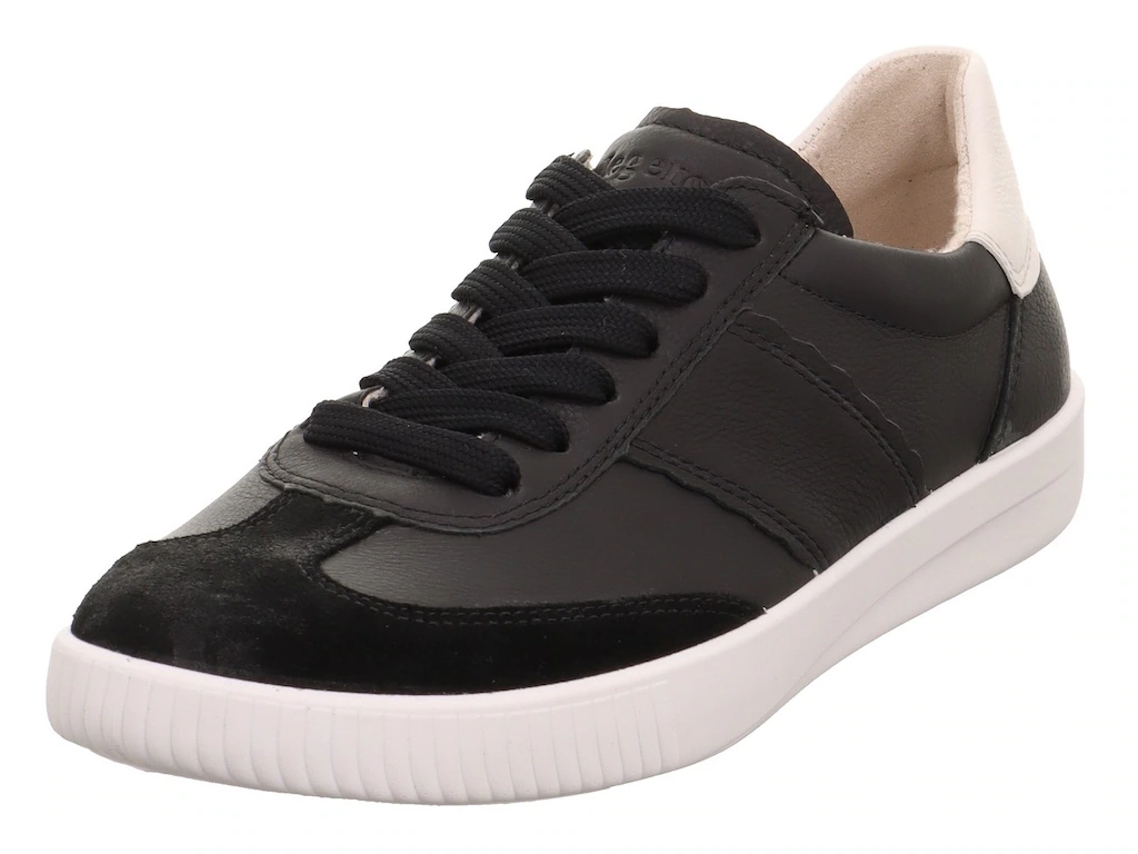 Legero Sneaker "SILENCE", Retro Sneaker, Schnürschuh mit weichem Wechselfuß günstig online kaufen