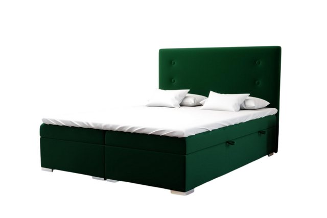 Xlmoebel Bett Hotel Doppelbett mit Boxspring-Technologie, Luxus-Textilien u günstig online kaufen