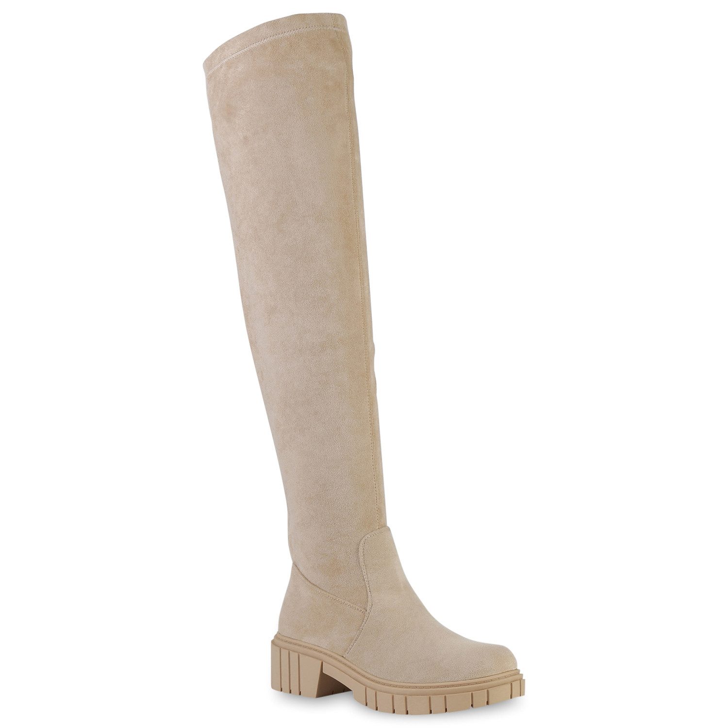 VAN HILL 839547 Overkneestiefel Bequeme Schuhe günstig online kaufen