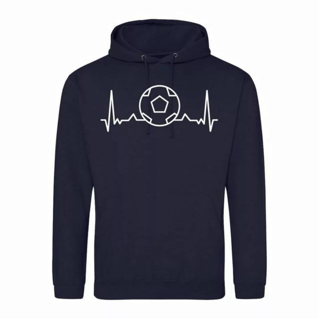 Youth Designz Kapuzenpullover Heartbeat Fußball Herren Hoodie Pullover mit günstig online kaufen