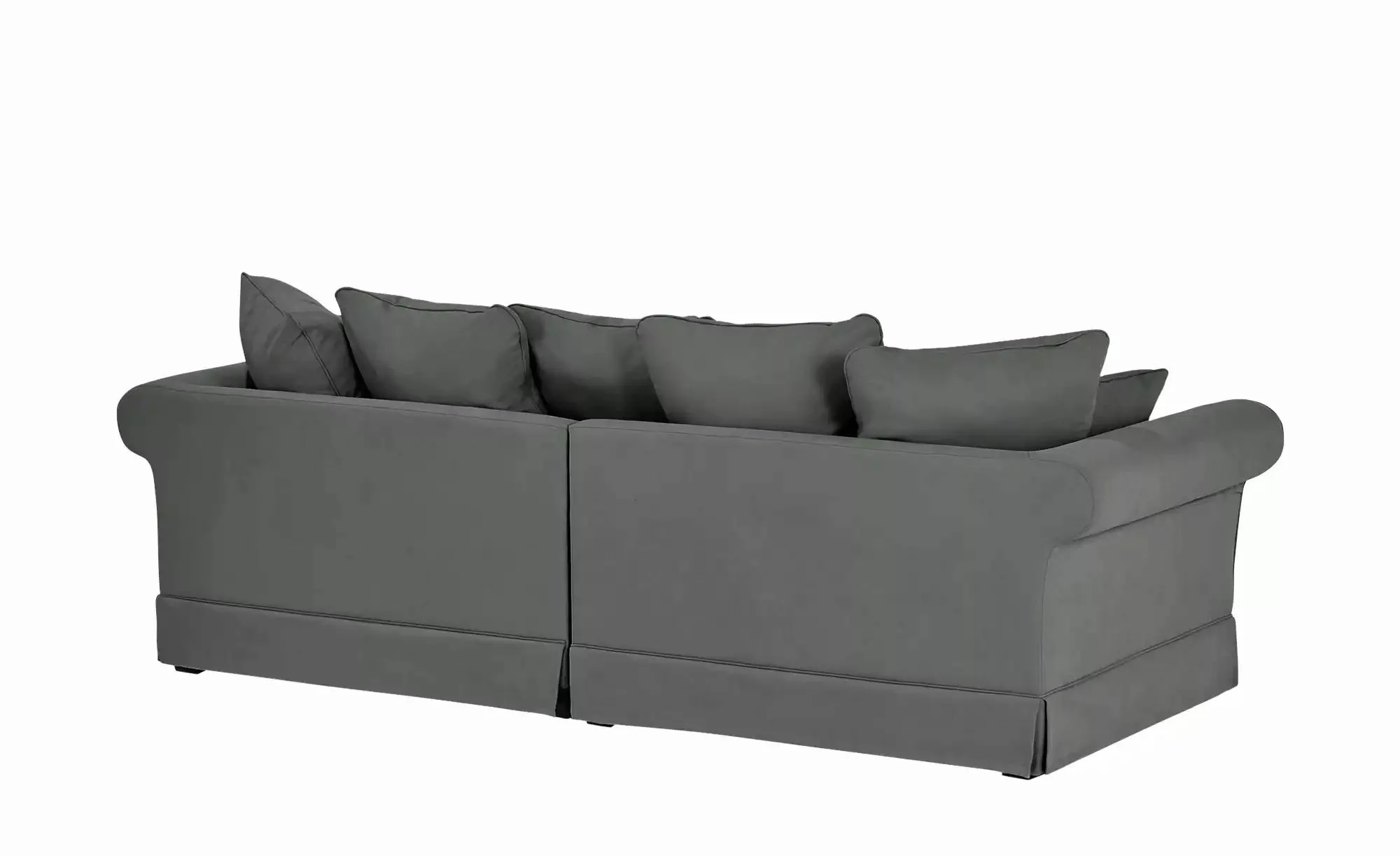 Hussensofa  Hampton ¦ grau ¦ Maße (cm): B: 264 H: 70 T: 111 Polstermöbel > günstig online kaufen