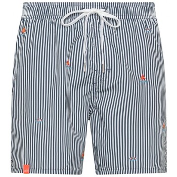 Sun68  Badeshorts Kostm mit kleiner blauer Stickerei günstig online kaufen