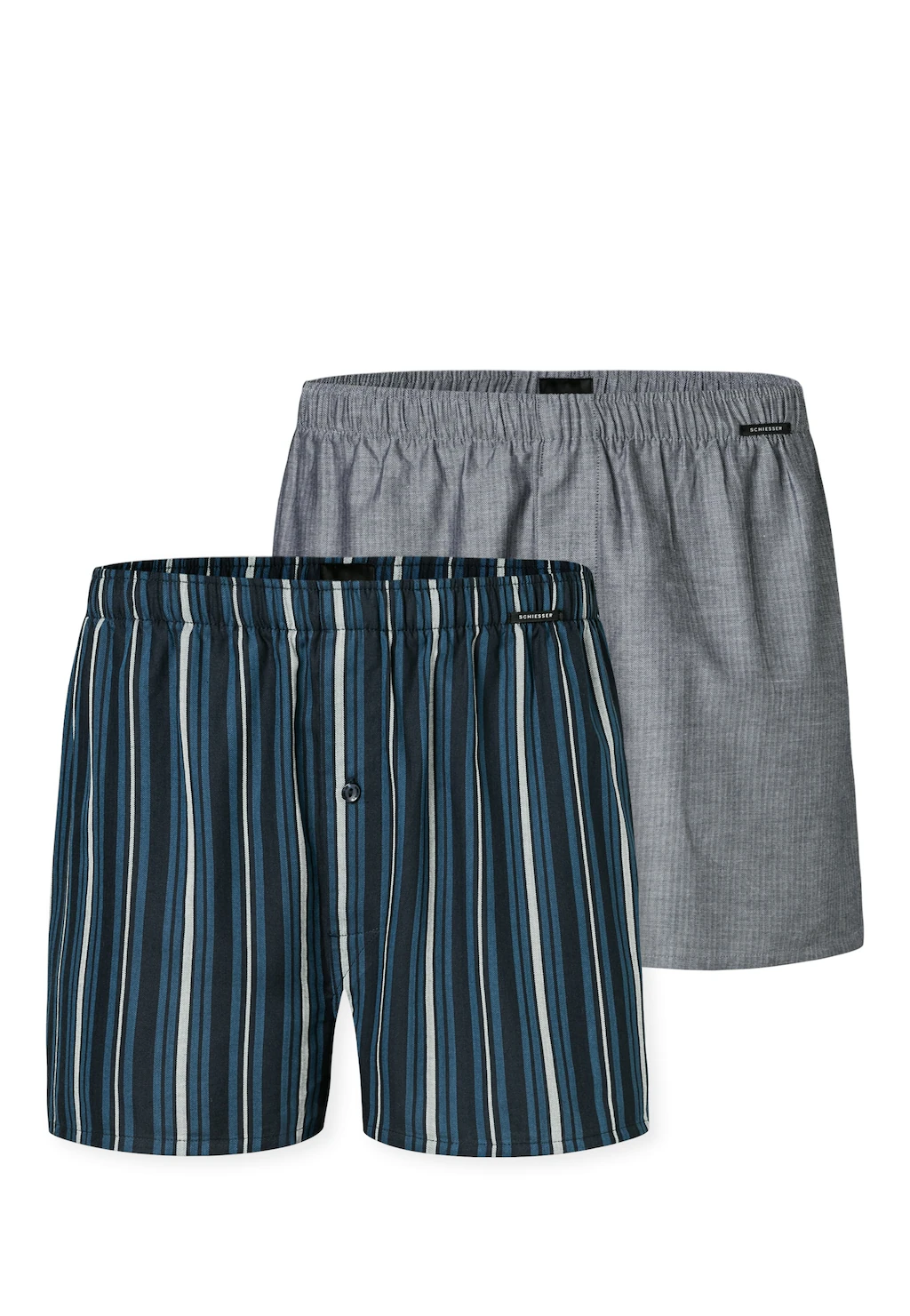 Schiesser Weiter Boxer "Boxershorts Multipacks", (2er Pack), mit Eingriff, günstig online kaufen