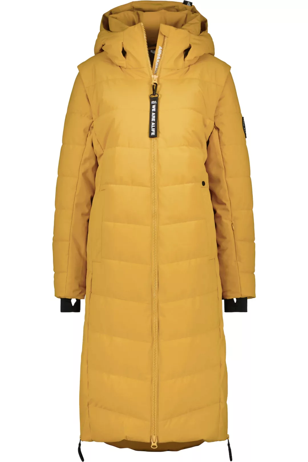 Alife & Kickin Winterjacke "Damen NellyAK A", Mantel & Weste in einem, mit günstig online kaufen