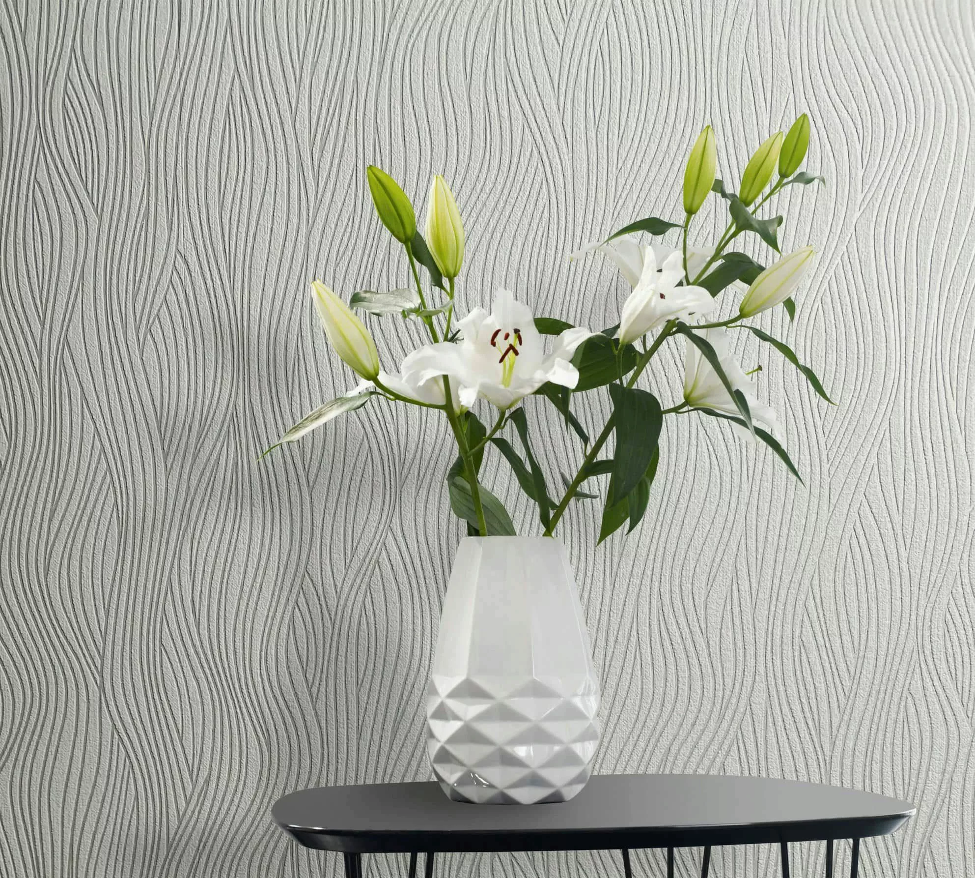 Marburg Vliestapete Serene Stripes, Streifen, moderne günstig online kaufen