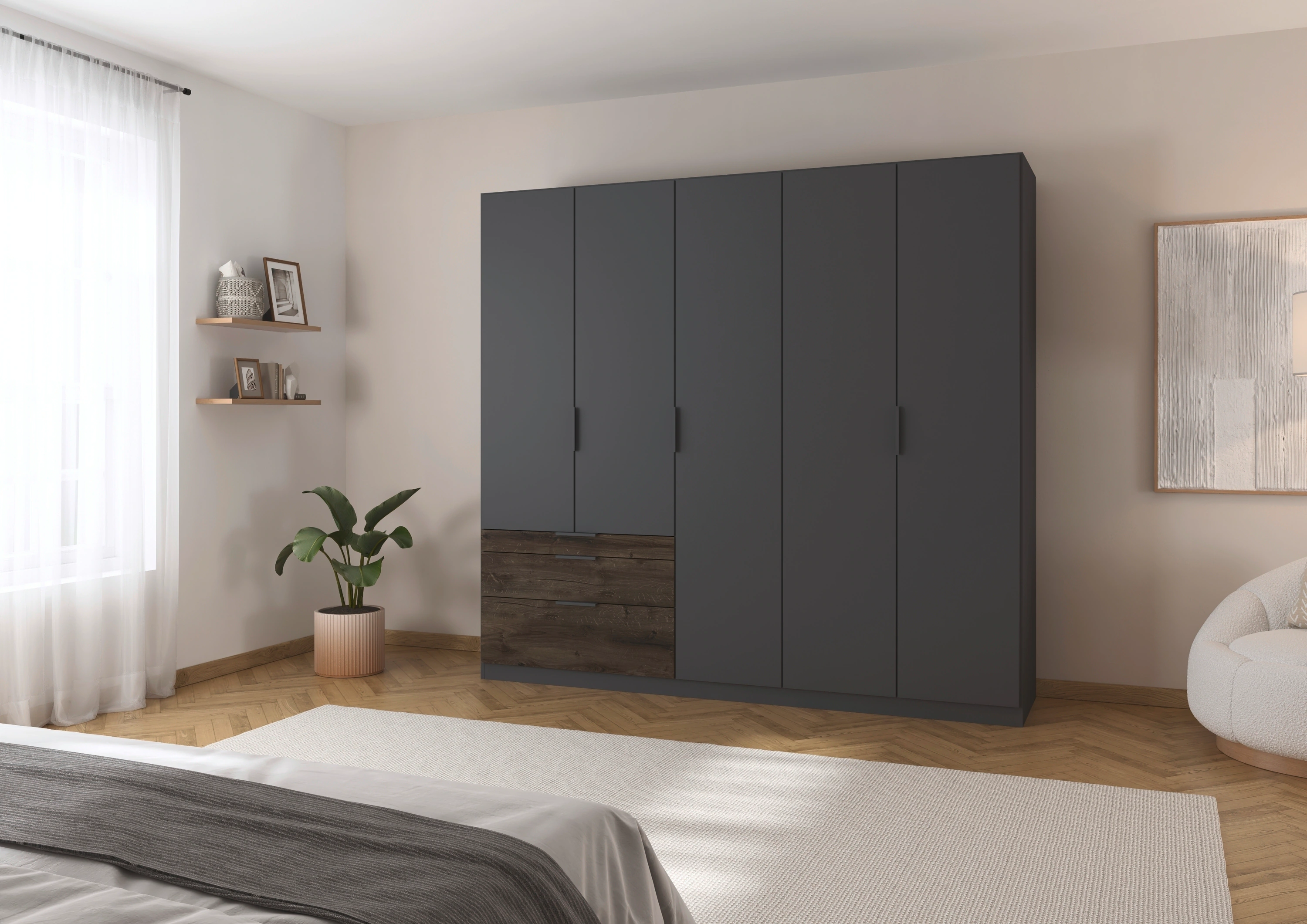 rauch Kleiderschrank "Drehtürenschrank Schrank Garderobe Schlafzimmerschran günstig online kaufen