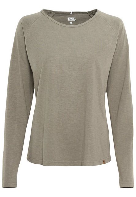 camel active Longsleeve Camel Active Damen Langarmshirt aus reiner Baumwol günstig online kaufen