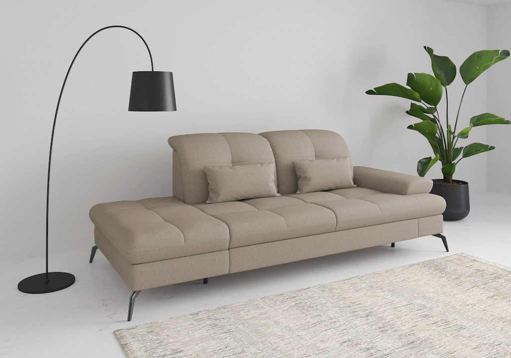 sit&more Recamiere "Amica, inkl. Sitztiefenverstellung und Armteilverstellu günstig online kaufen