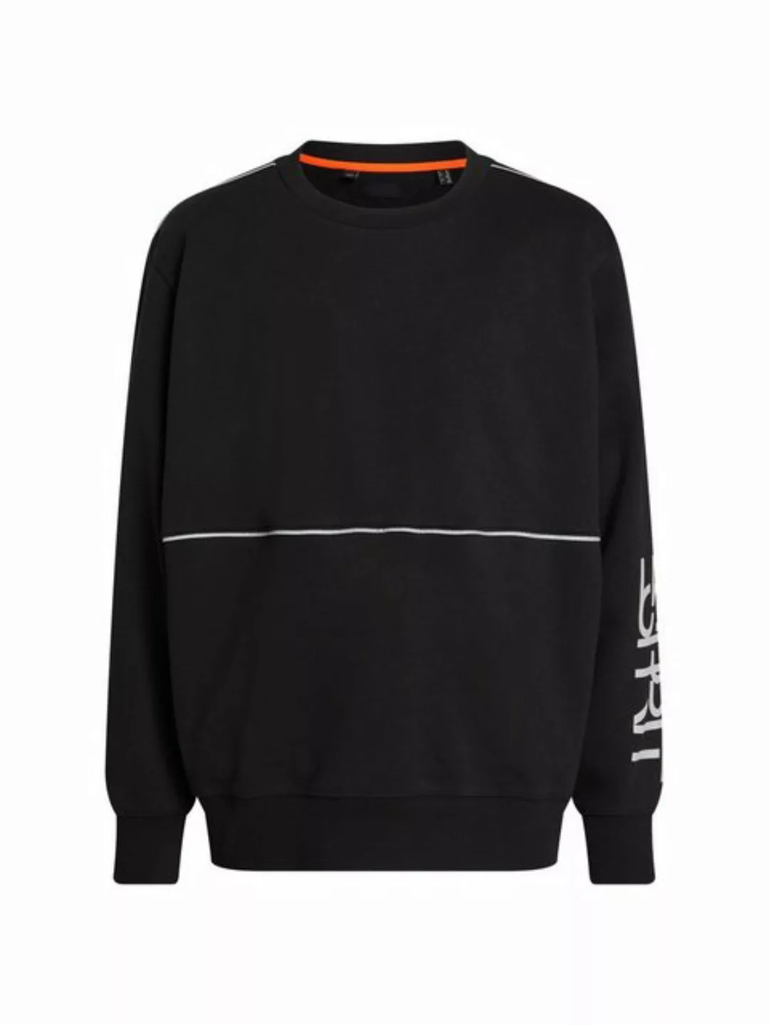 Esprit Sweatshirt Oversize-Sweatshirt mit Logo-Print (1-tlg) günstig online kaufen