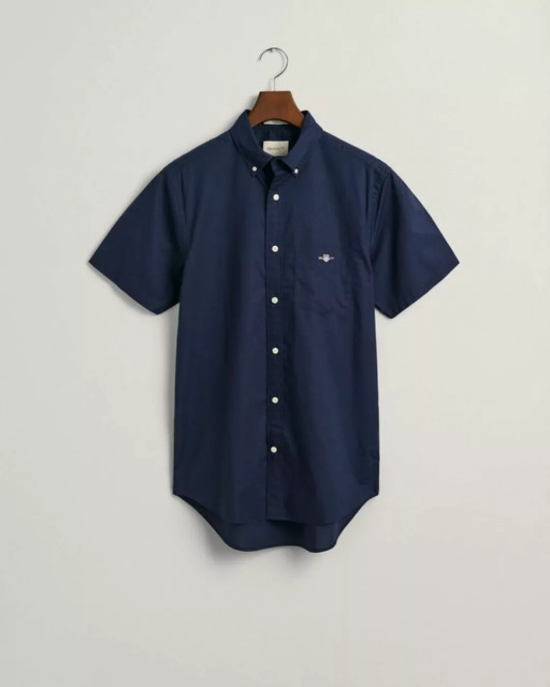 Gant Hemd Short Sleeve Hellblau - Größe XL günstig online kaufen