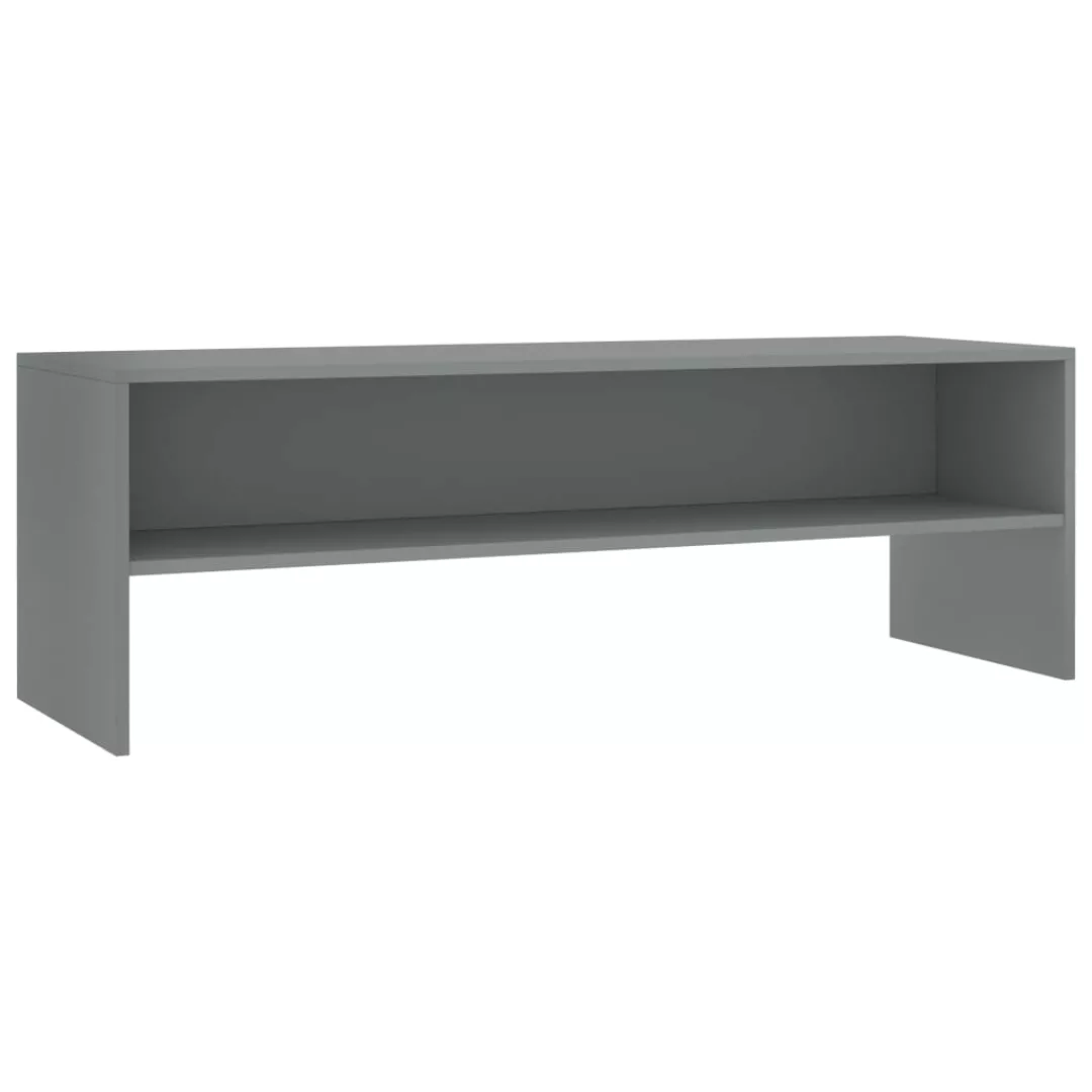 Tv-schrank Grau 120 X 40 X 40 Cm Spanplatte günstig online kaufen