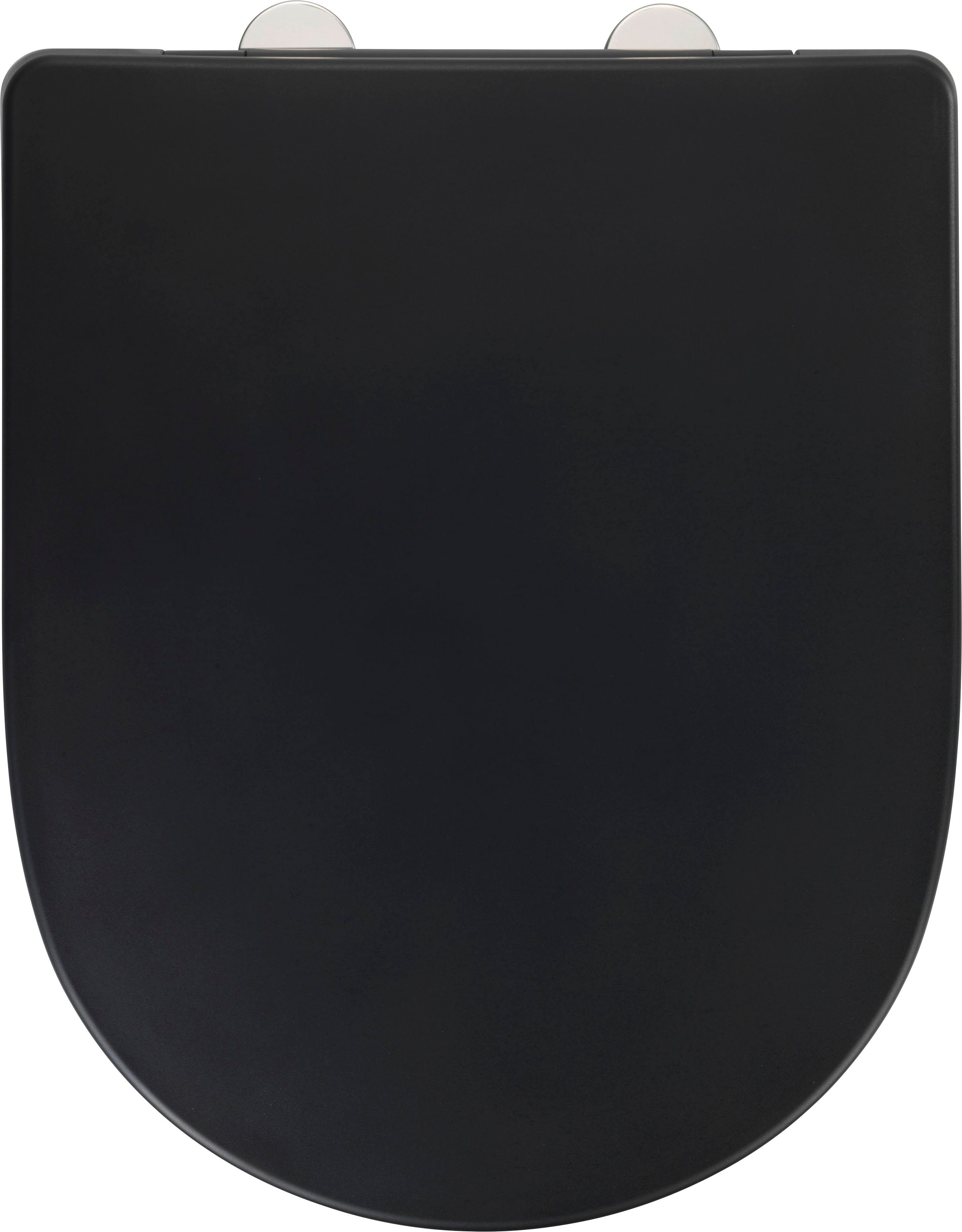 WENKO WC-Sitz Exclusive Nr. 3, schwarz, günstig online kaufen