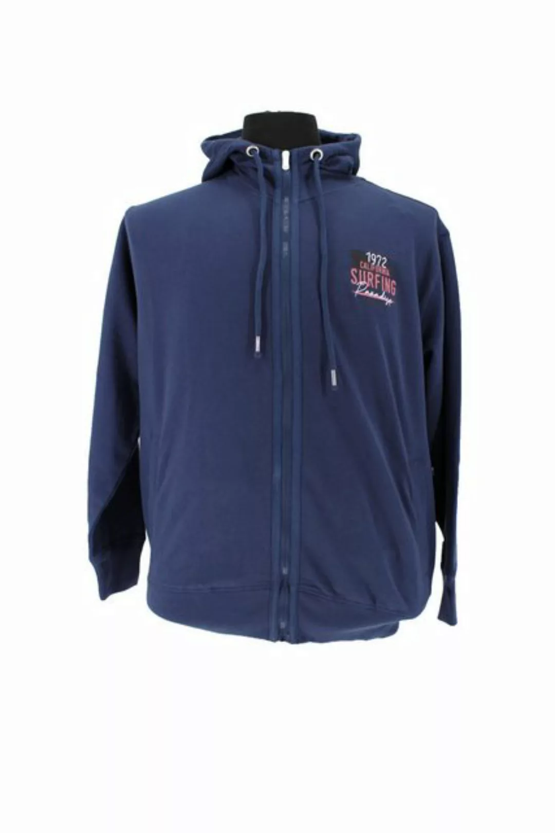 redfield Sweatjacke Sweatjacke Dark Denim dunkel blau Dunkelblau günstig online kaufen