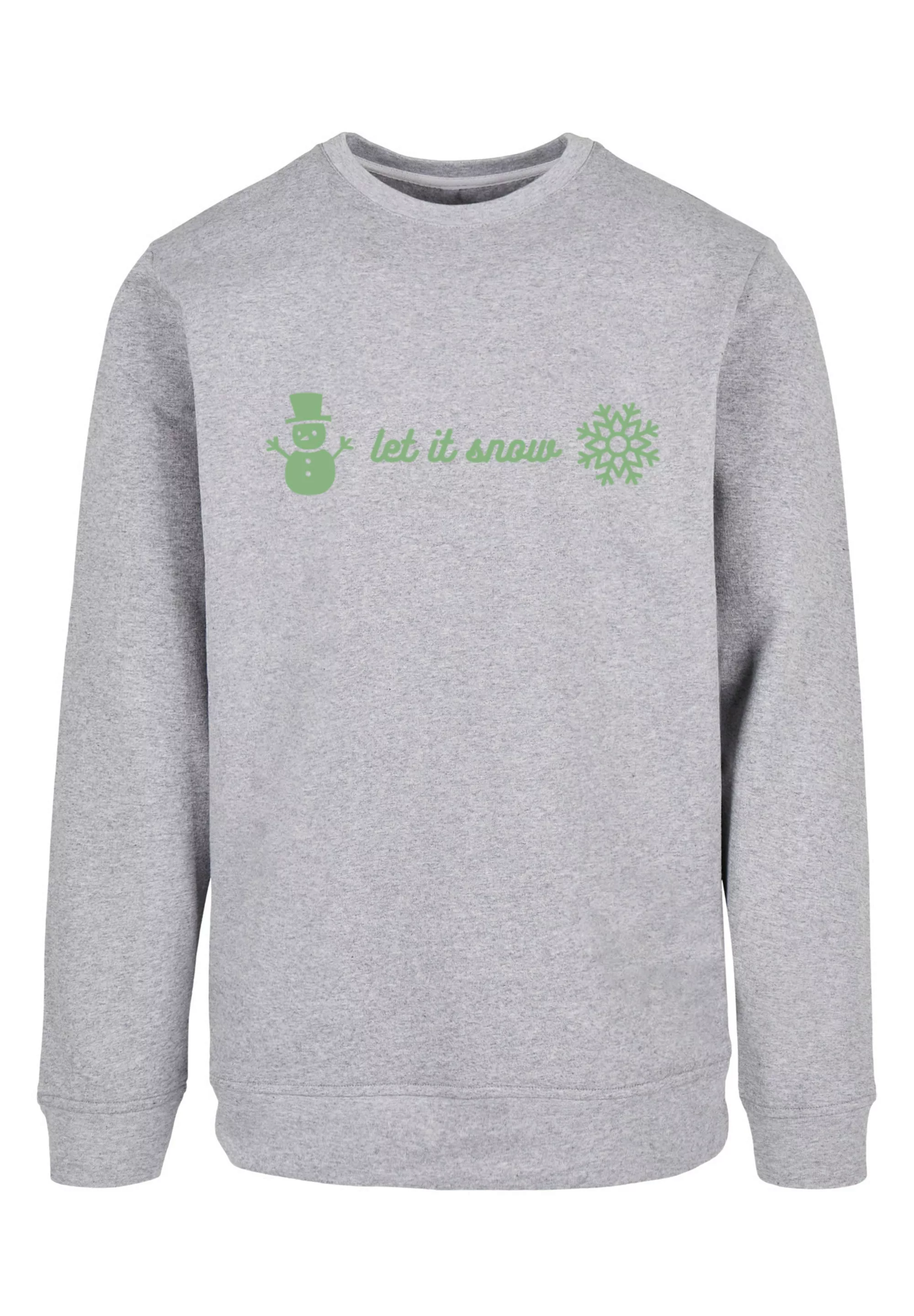 F4NT4STIC Kapuzenpullover "Let It Snow Weihnachten", Print günstig online kaufen