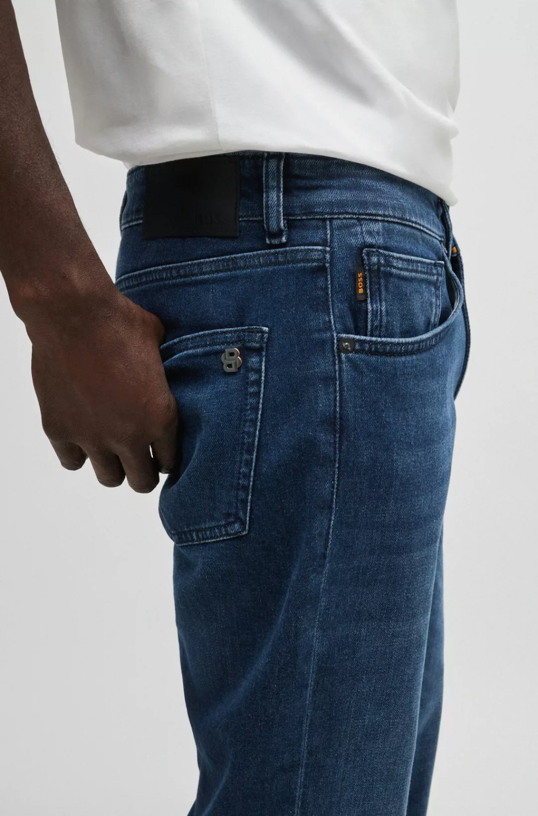 BOSS ORANGE Regular-fit-Jeans TROY BO 5-Pocket-Form günstig online kaufen