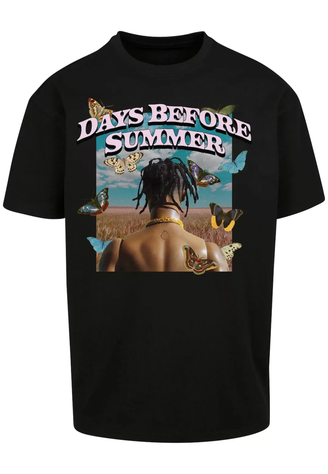 MisterTee Kurzarmshirt "MisterTee Unisex Days Before Summer Oversize Tee", günstig online kaufen