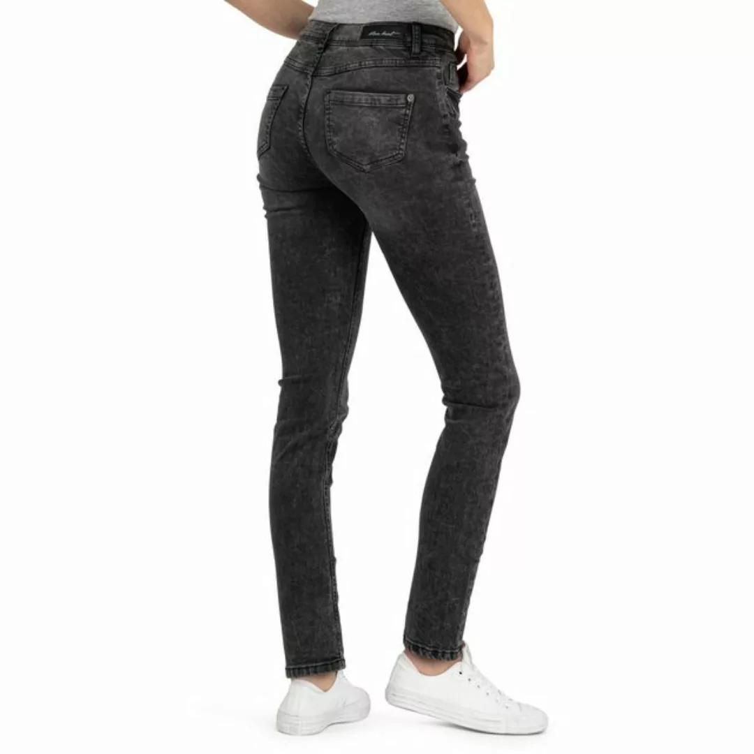SUBLEVEL Slim-fit-Jeans Damen Jeans Skinny Slim Fit Jeanshose Hose Röhre De günstig online kaufen