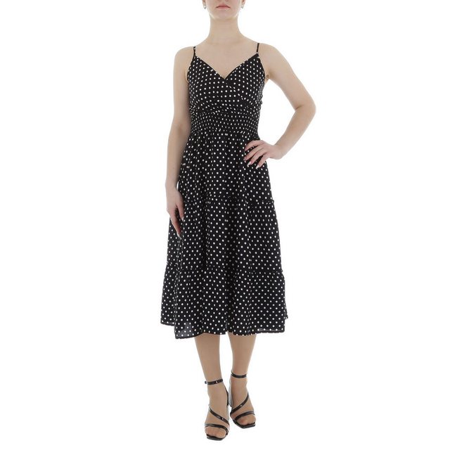 Ital-Design Sommerkleid Damen Freizeit Stufenkleid (85941344) Volants Gepun günstig online kaufen