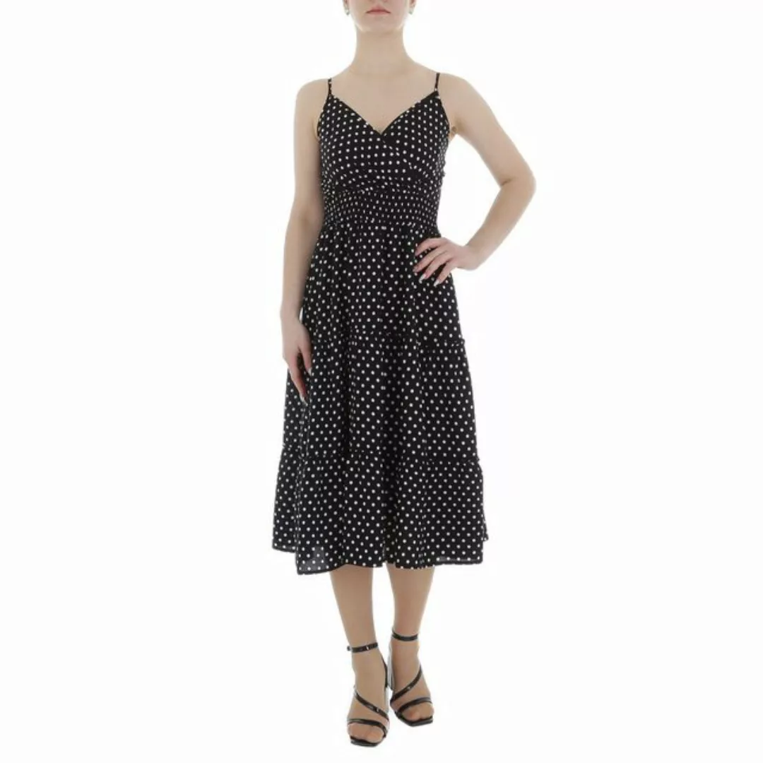 Ital-Design Sommerkleid Damen Freizeit Stufenkleid (85941345) Volants Gepun günstig online kaufen