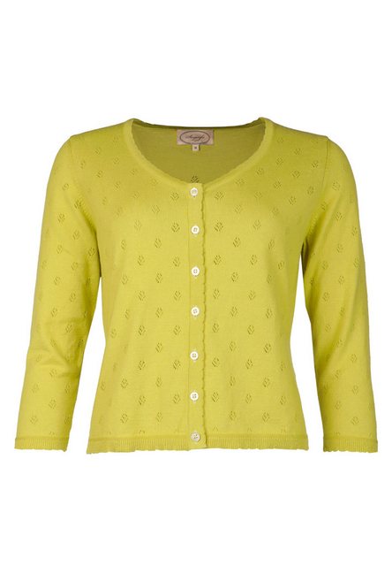 Sorgenfri Sylt Strickjacke Liselotte daisy Ajour-Strickdetails günstig online kaufen