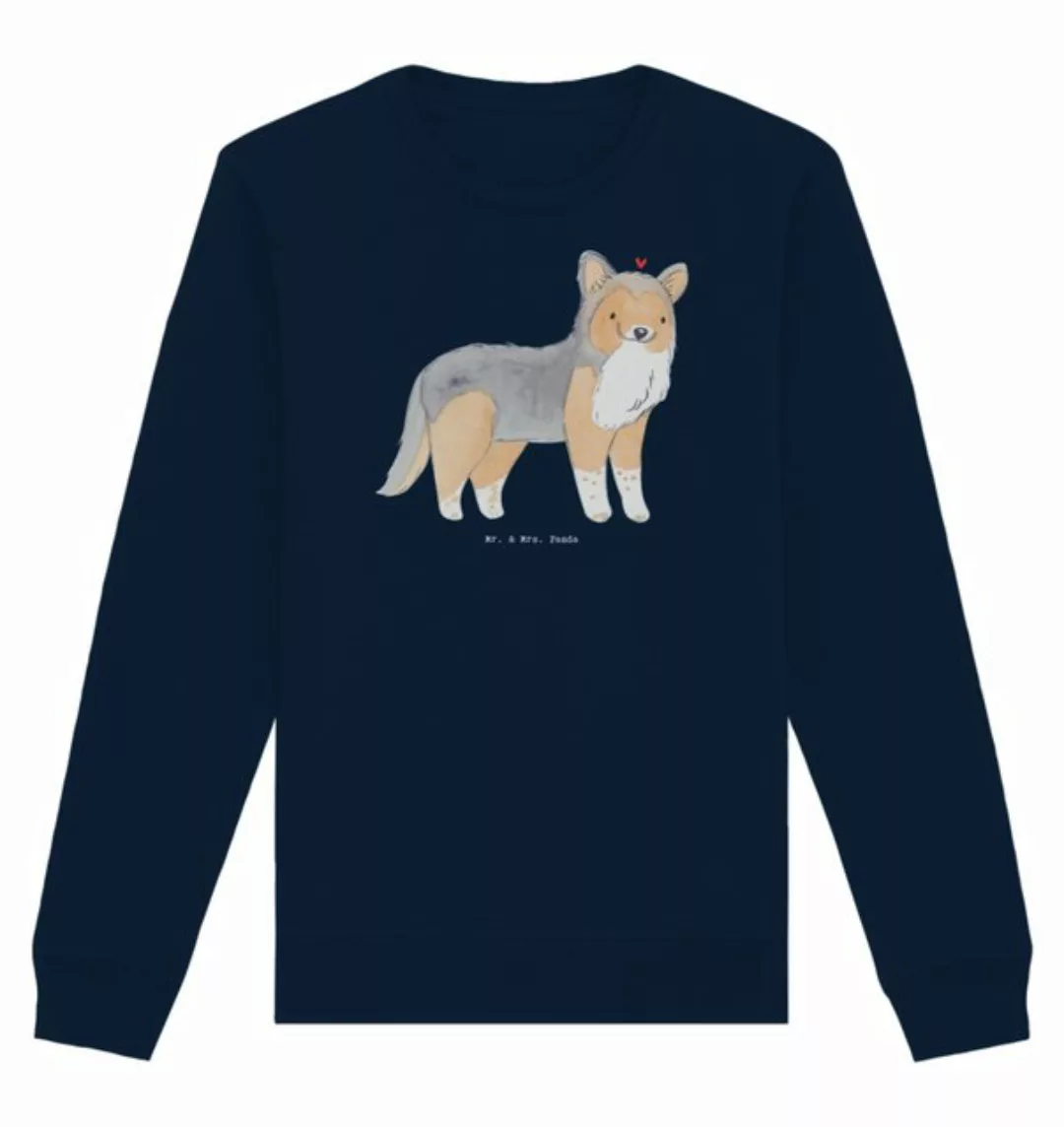 Mr. & Mrs. Panda Longpullover Größe M Shetland Sheepdog Moment - French Nav günstig online kaufen