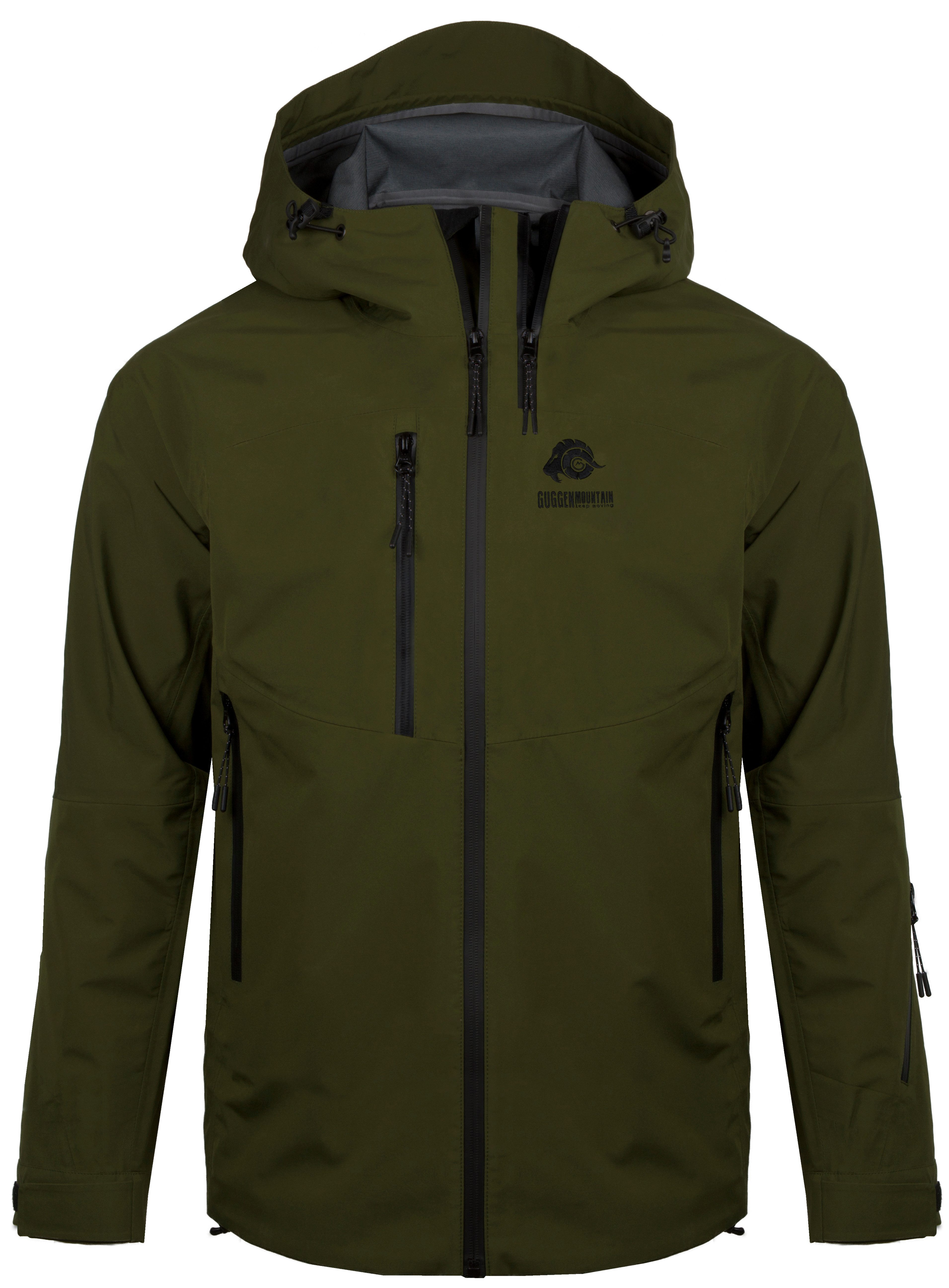 GUGGEN Mountain Hardshelljacke Herren Allwetter Hardshelljacke günstig online kaufen