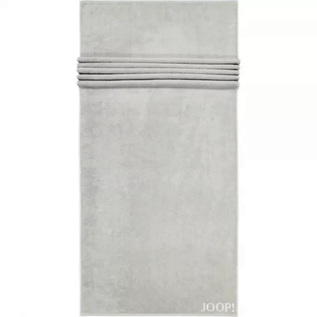 JOOP! Classic - Doubleface 1600 - Farbe: Silber - 76 - Saunatuch 80x200 cm günstig online kaufen