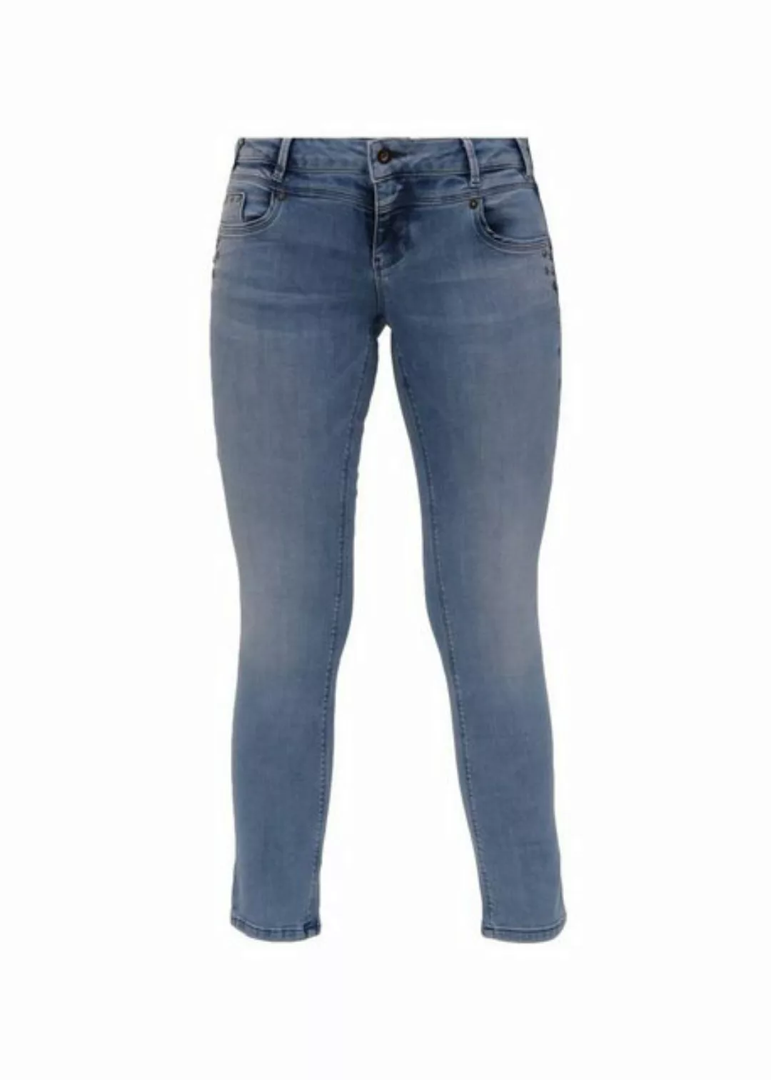 M.O.D. Damen Jeans REA - Regular Fit - Blau - Ibis Blue günstig online kaufen