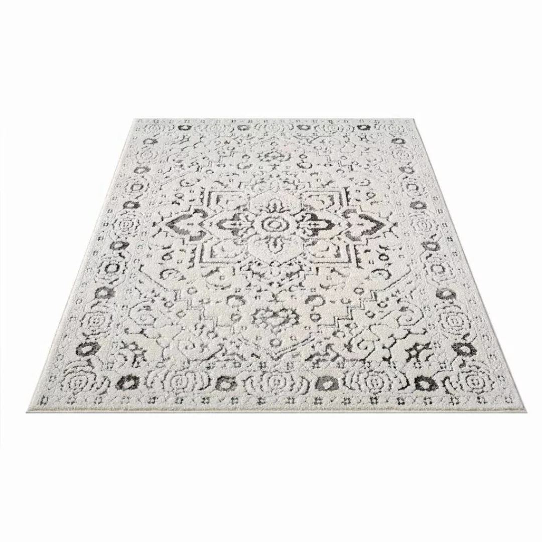 Carpet City Teppich »LOUNGE 0638«, rechteckig, 15 mm Höhe, Kurzflor-Teppich günstig online kaufen