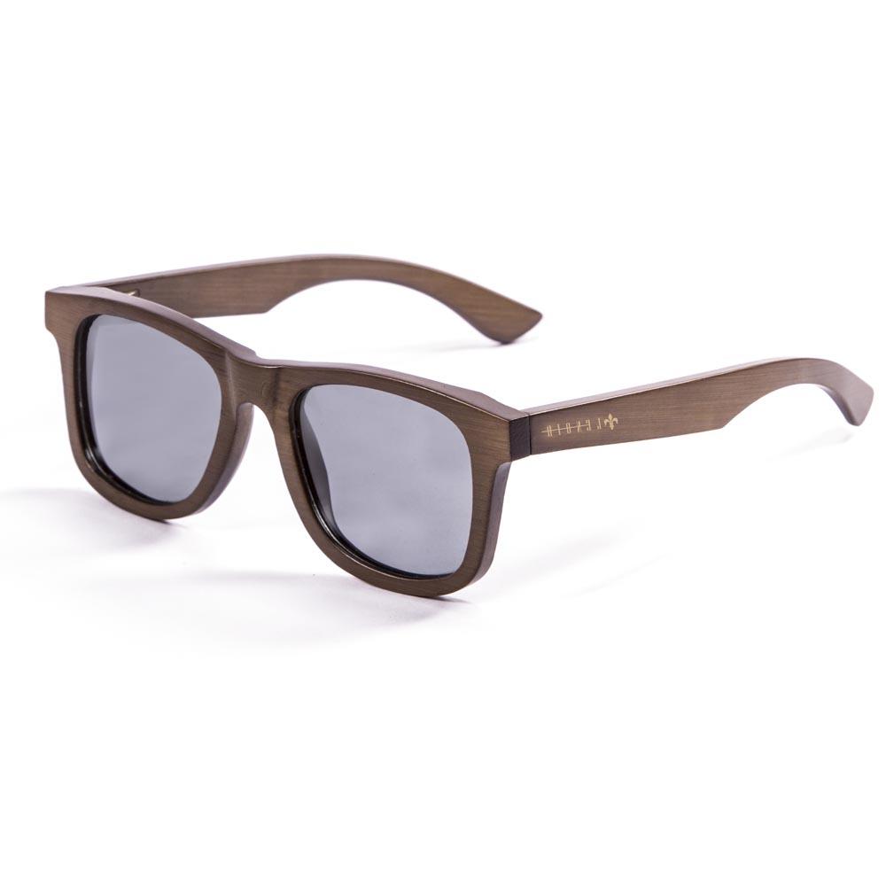 Lenoir Eyewear Pure Sonnenbrille CAT3 Bamboo Dark Brown With Smoke Polarize günstig online kaufen