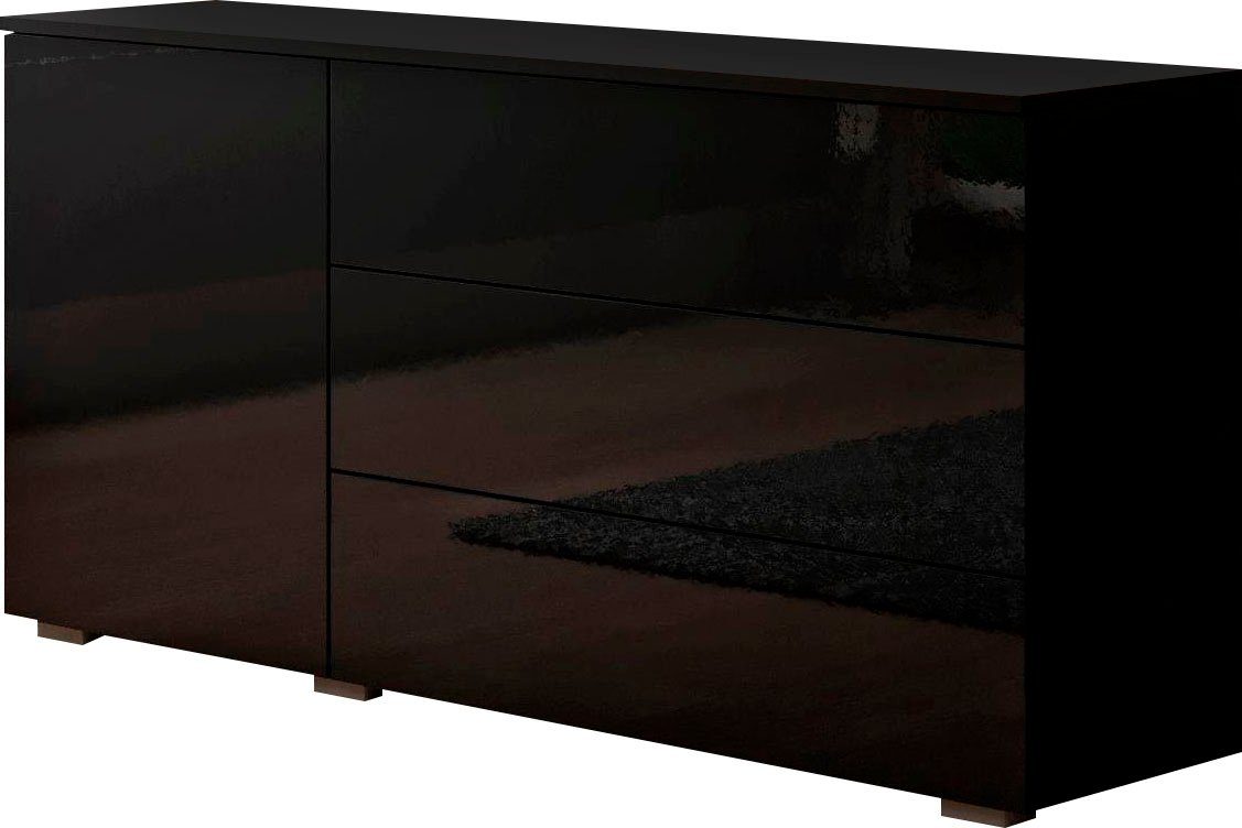 INOSIGN Sideboard "PARIS", (1 St.), Moderne 110cm breite grifflose Kommode, günstig online kaufen