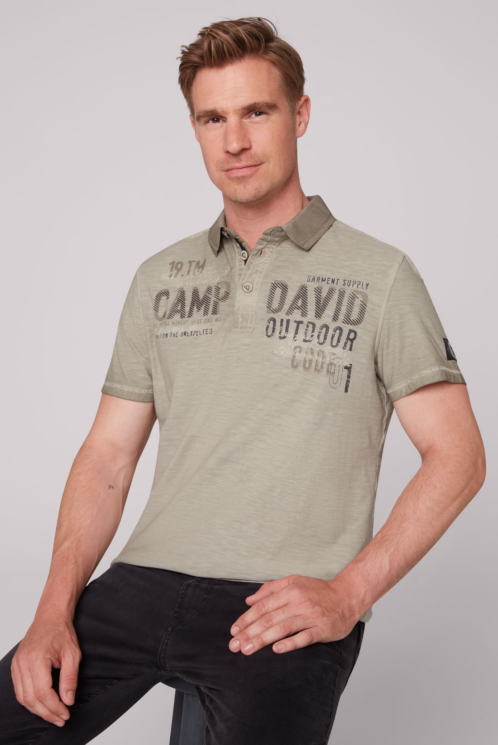 CAMP DAVID Poloshirt, aus Baumwolle günstig online kaufen