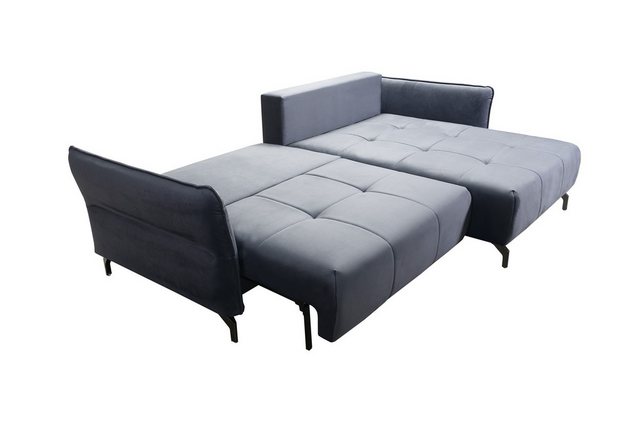 Fun Möbel Ecksofa Schlafsofa Sofa VICTORIA Stoff, inkl. 2 Rücken- und 2 Zie günstig online kaufen