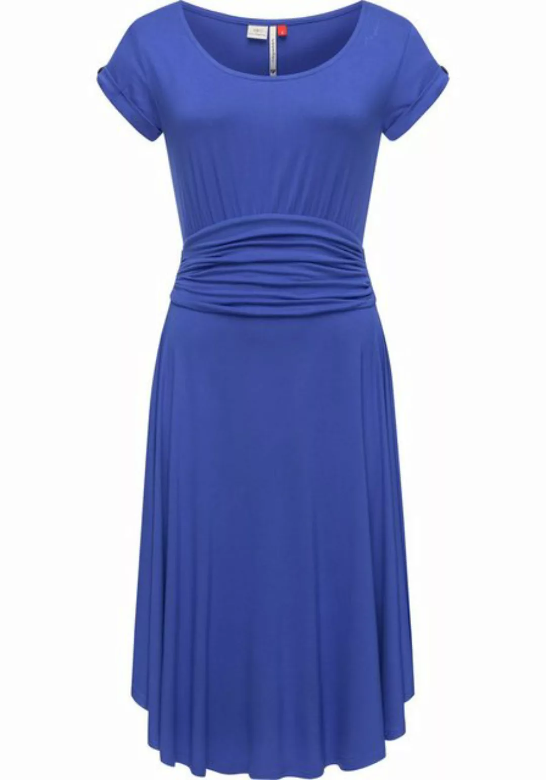 Ragwear Sommerkleid Yvone Solid leichtes Jersey-Kleid mit Taillengürtel günstig online kaufen