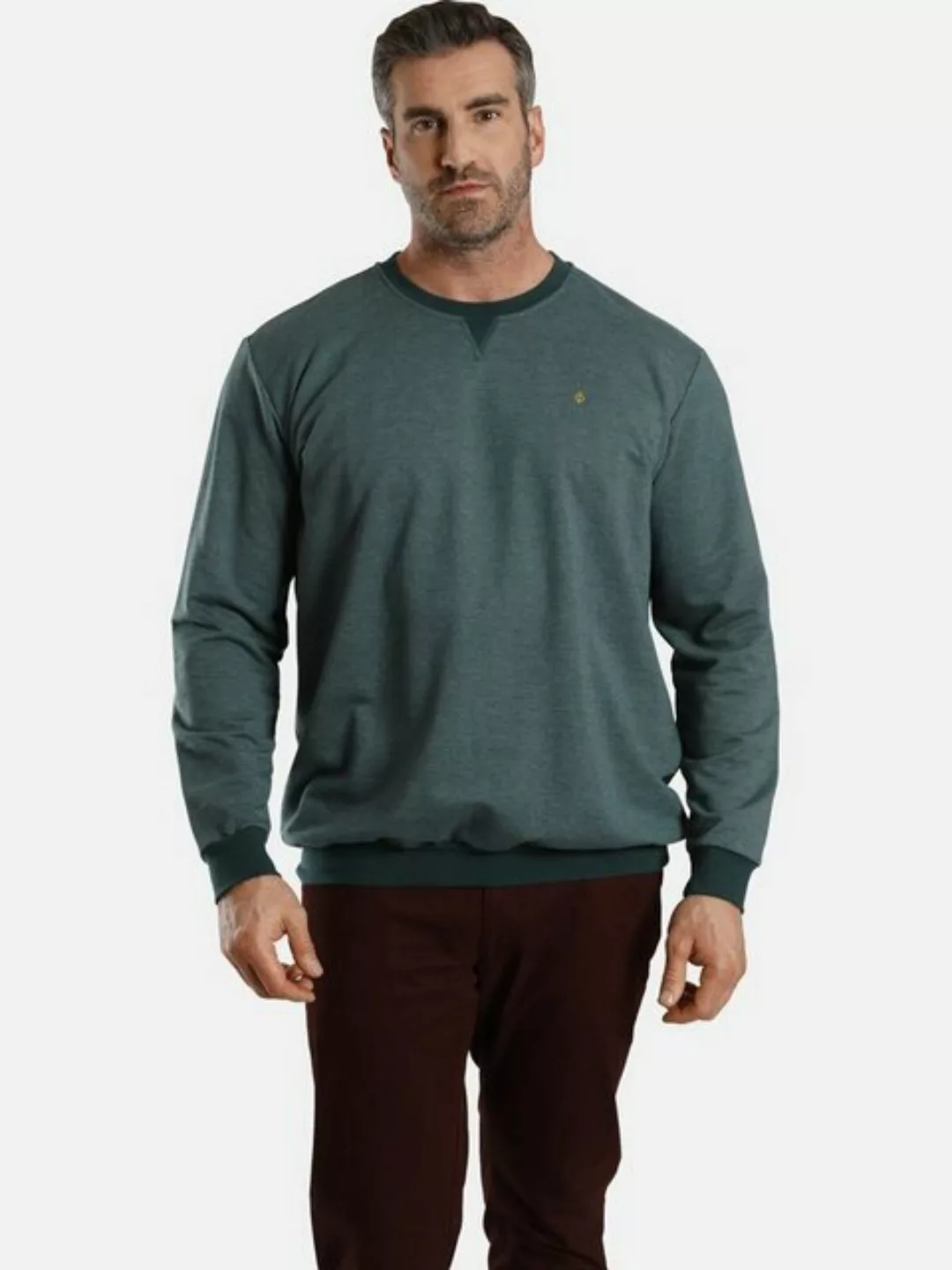 Charles Colby Sweatshirt EARL LINAS mit Ziernaht an den Schultern günstig online kaufen