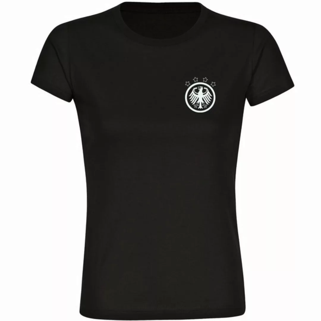 multifanshop T-Shirt Damen Germany - Adler Retro - Frauen günstig online kaufen