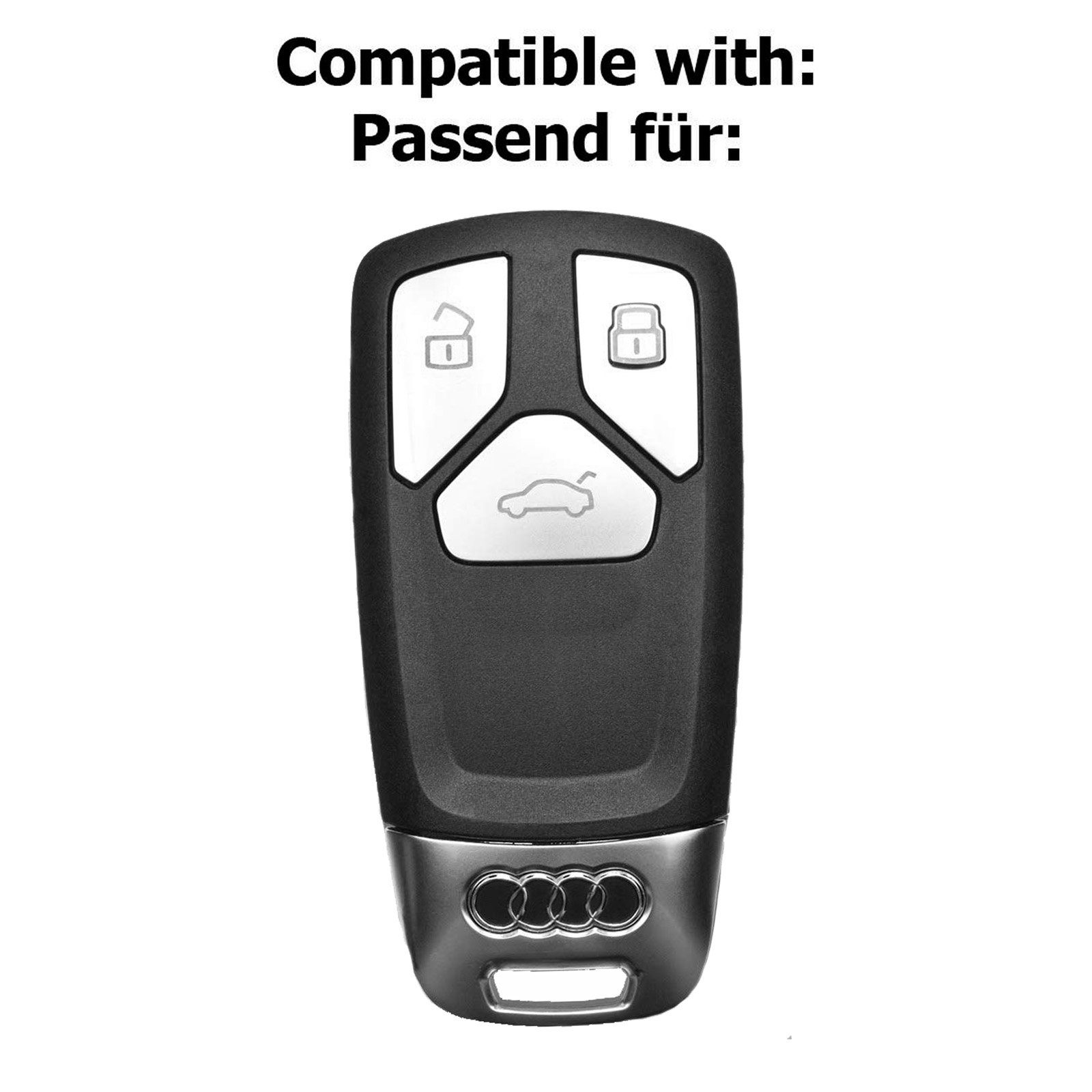 mt-key Schlüsseltasche Autoschlüssel Softcase Silikon Schutzhülle günstig online kaufen