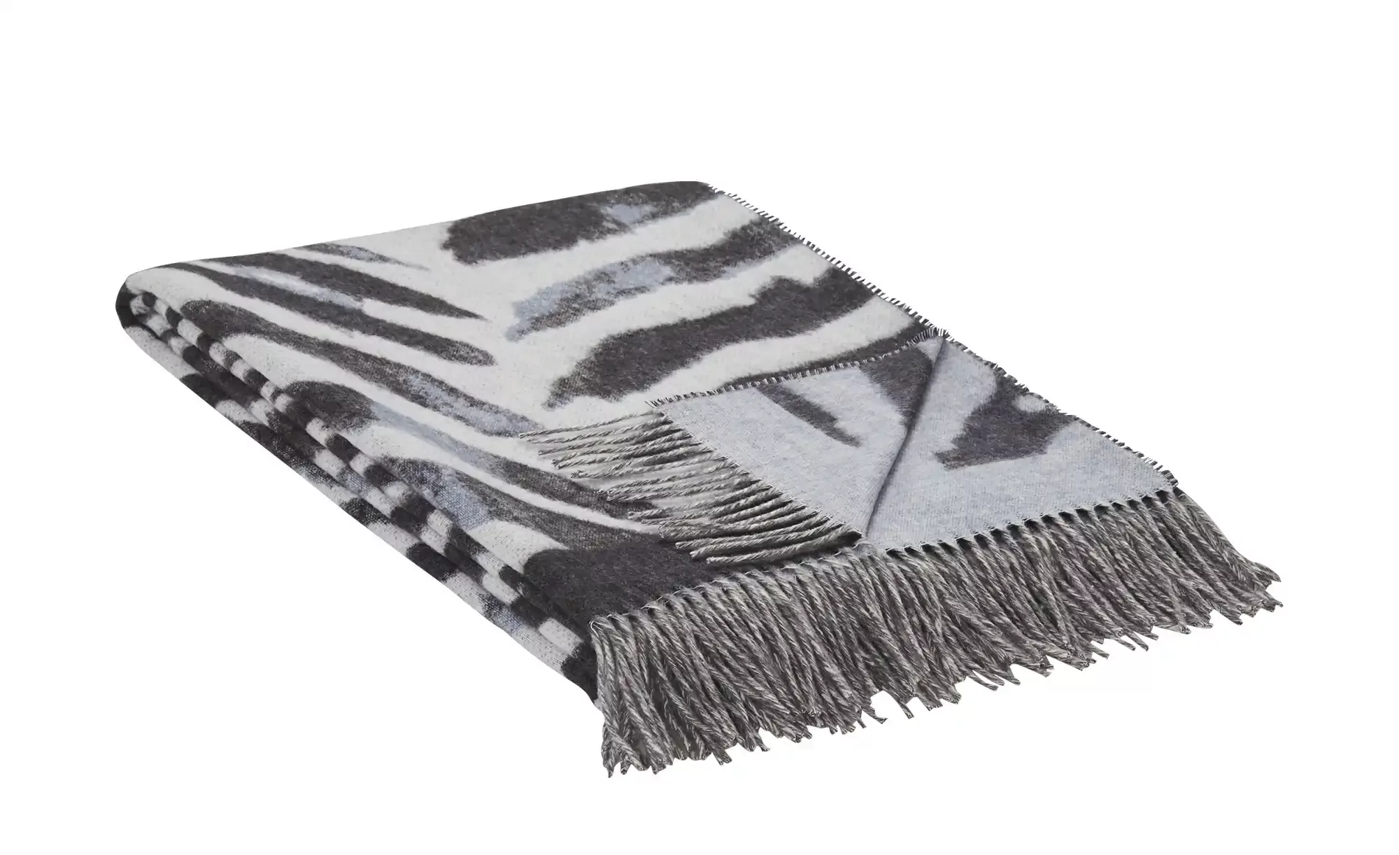 FRAAS Wohndecke Zebra  FRAAS ¦ grau ¦ Synthetik ¦ Maße (cm): B: 130 Dekokis günstig online kaufen