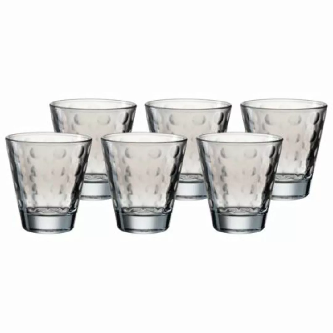 LEONARDO OPTIC Trinkglas klein 215 ml Pastell grau 6er Set Trinkgläser günstig online kaufen