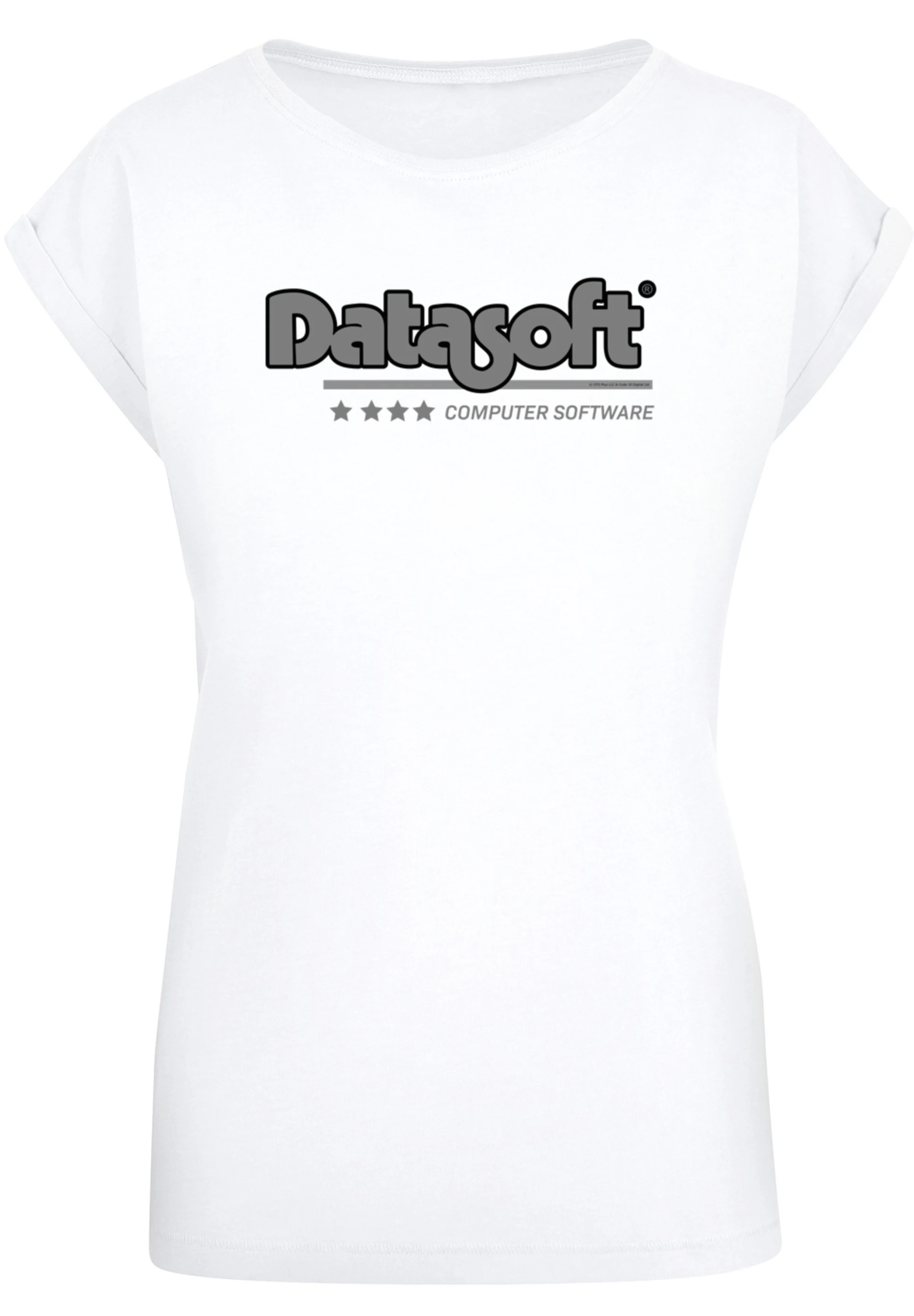 F4NT4STIC T-Shirt "Retro Gaming Datasoft Logo schwarz", Print günstig online kaufen