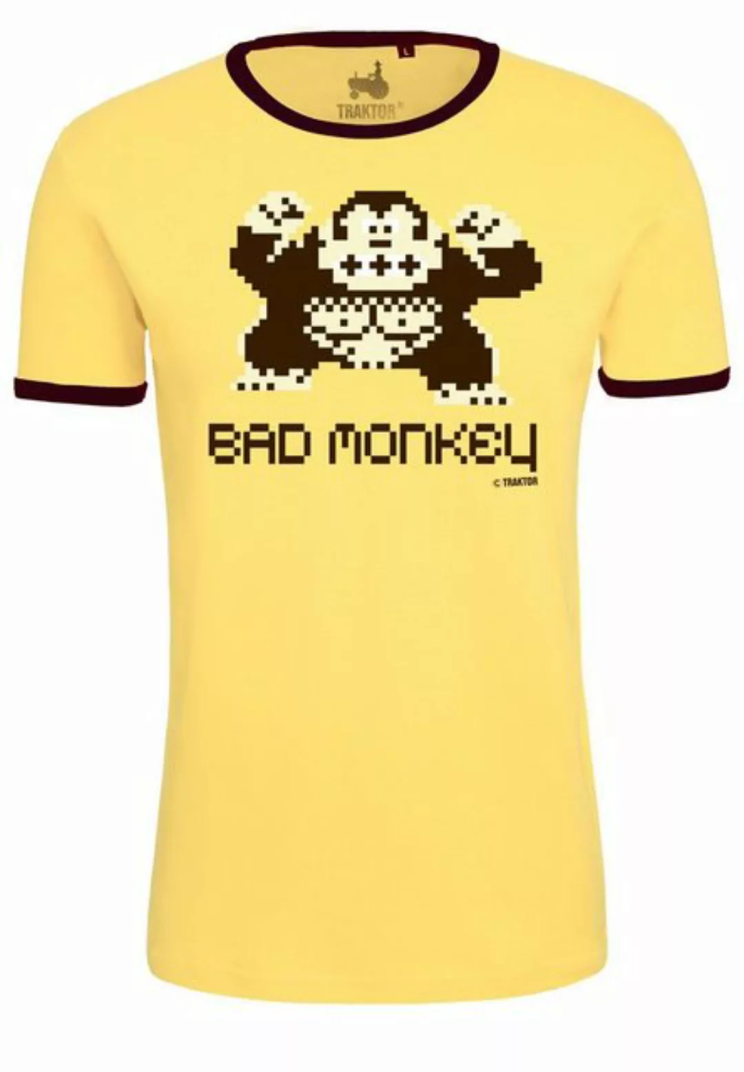 LOGOSHIRT T-Shirt Bad Monkey mit trendigem Gaming-Print günstig online kaufen