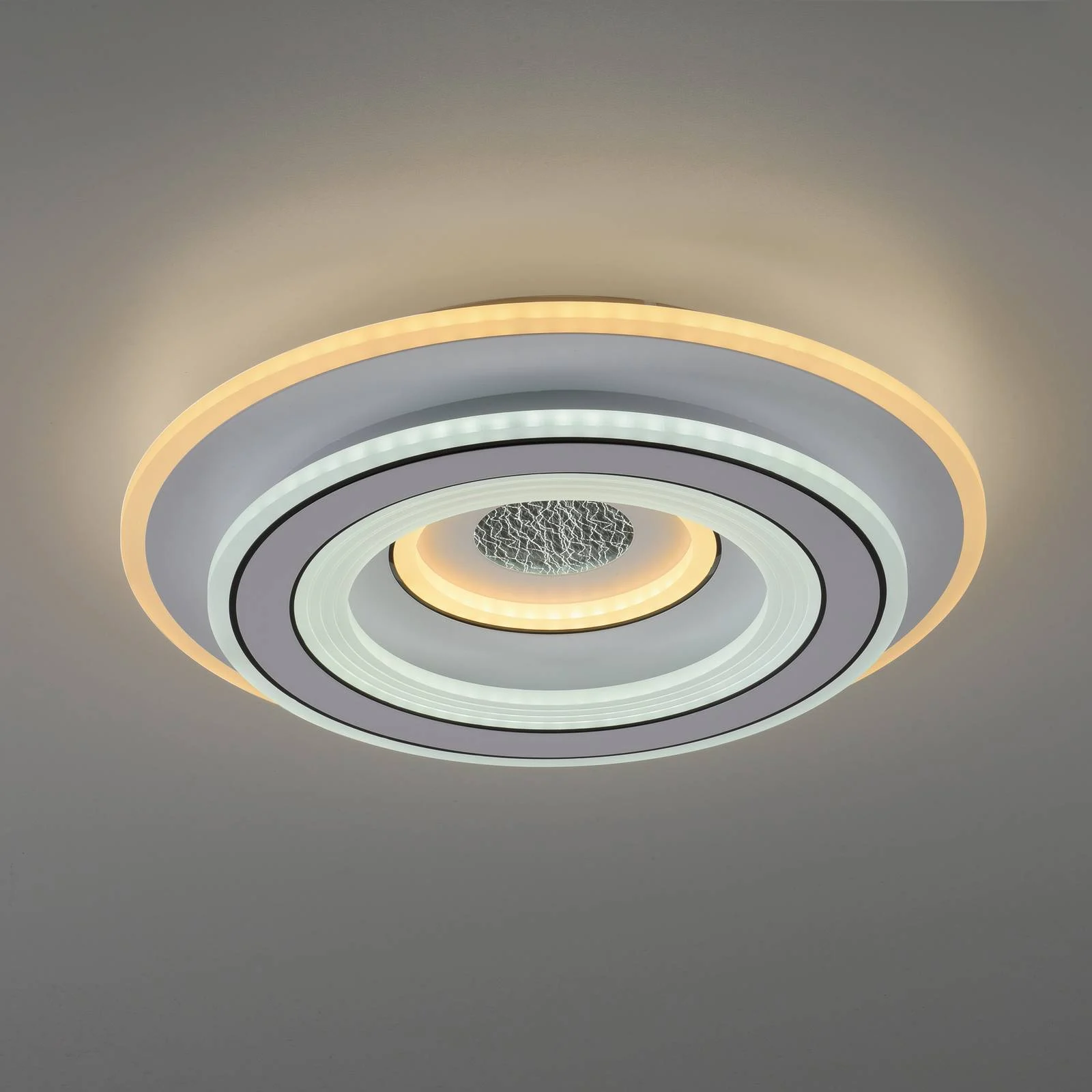 JUST LIGHT. LED-Deckenleuchte Tolago, Ø 40 cm, CCT, dimmbar günstig online kaufen