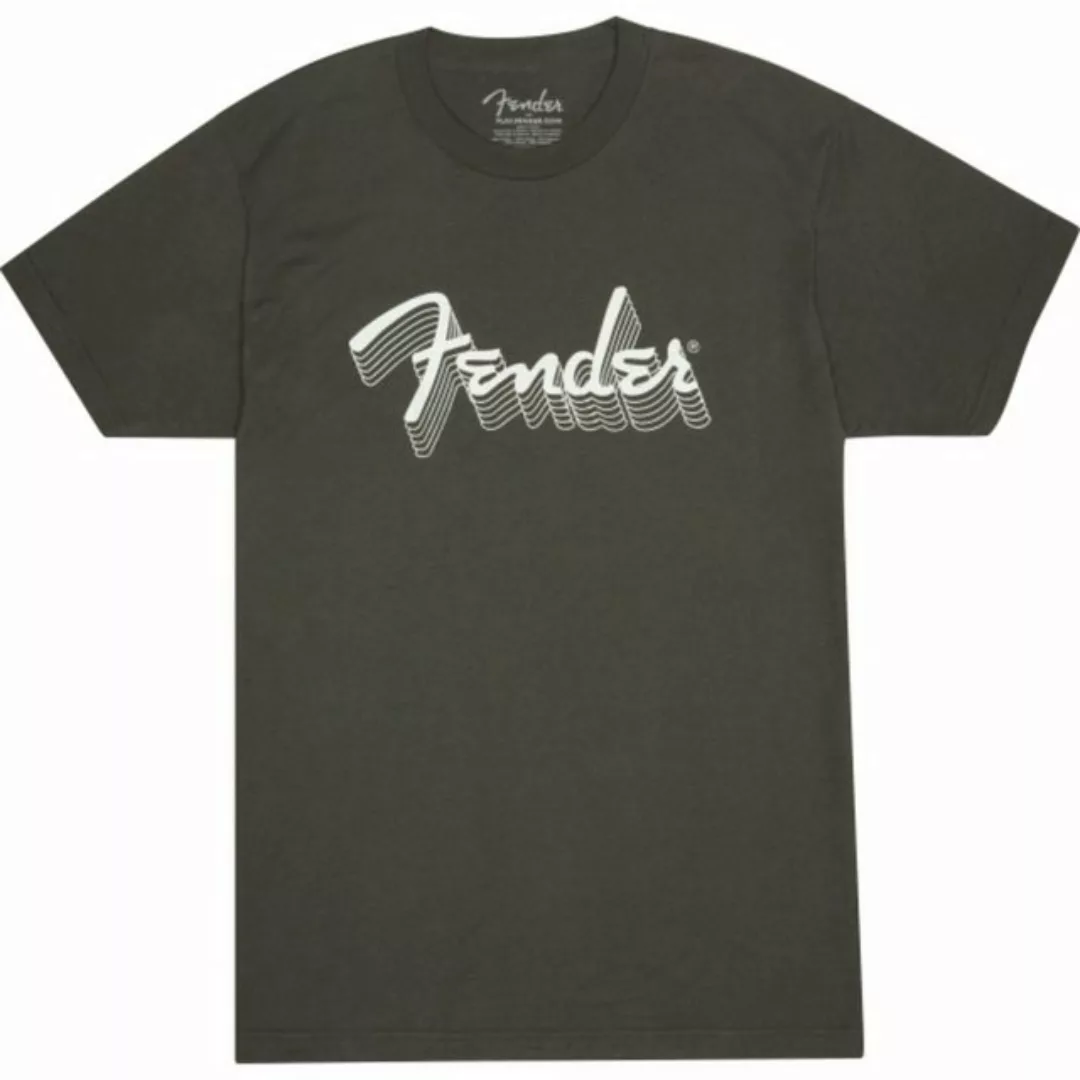 Fender T-Shirt (Textilien, T-Shirts) Reflective Ink Logo T-Shirt M - T-Shir günstig online kaufen