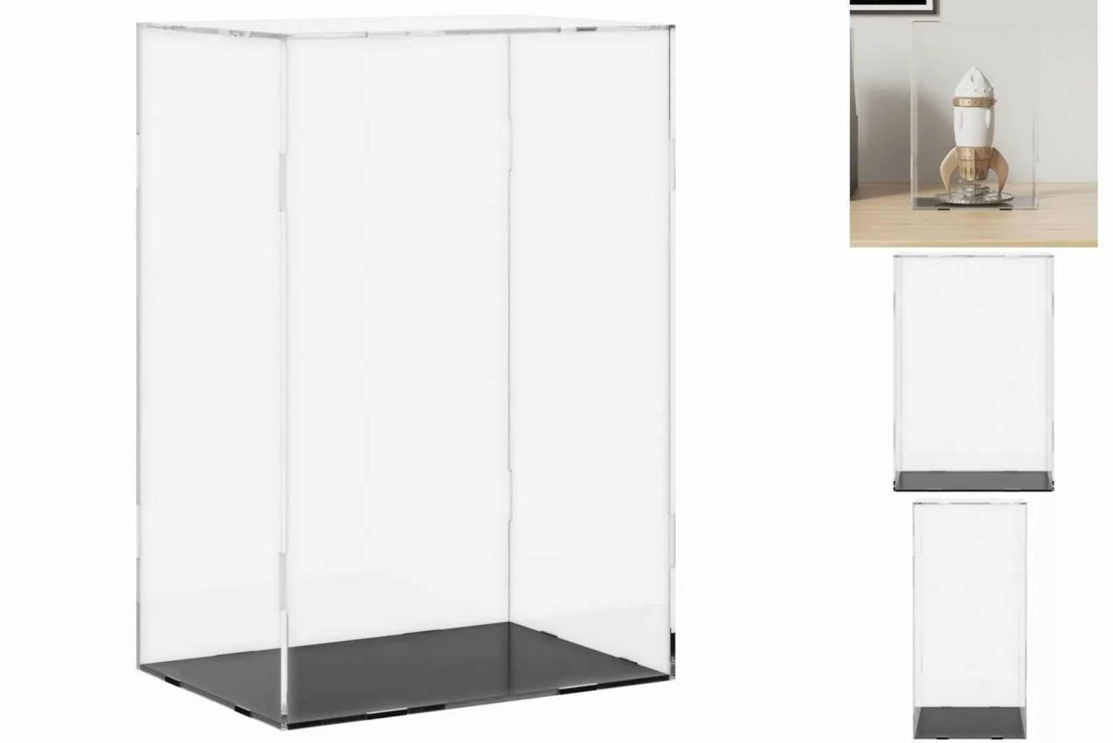 vidaXL Vitrine Vitrine Transparent 17x12x25 cm Acryl günstig online kaufen