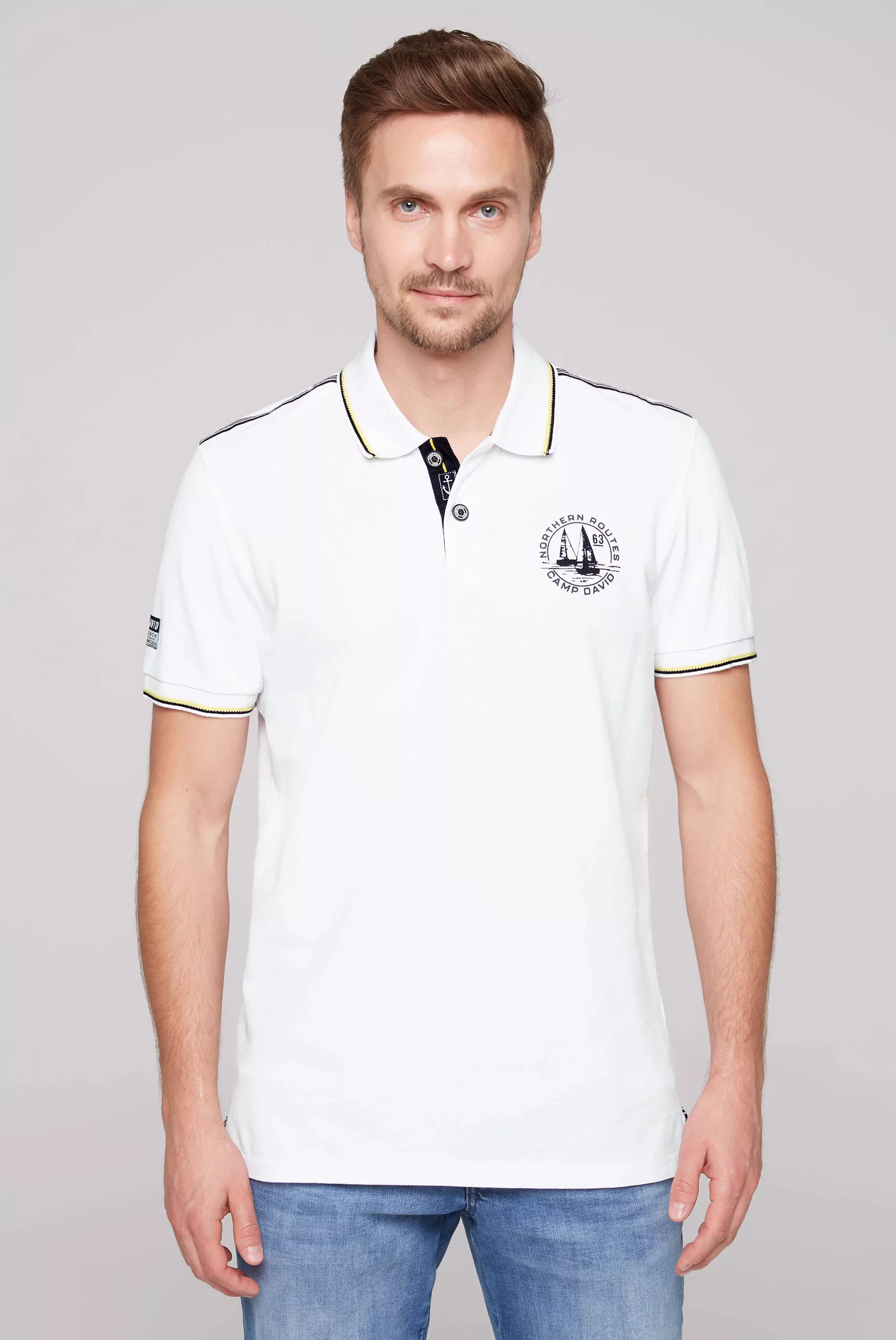 CAMP DAVID Poloshirt, aus Baumwolle günstig online kaufen